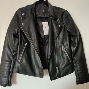 7 Mankind Leather Jacket